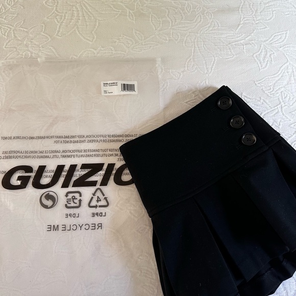 danielle guizio pleated micro mini skirt - Picture 3 of 4